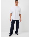 Фуфайка трикотажная для мужчин (футболка) white