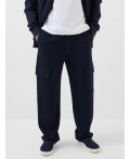 Брюки трикотажные для мужчин dark blue