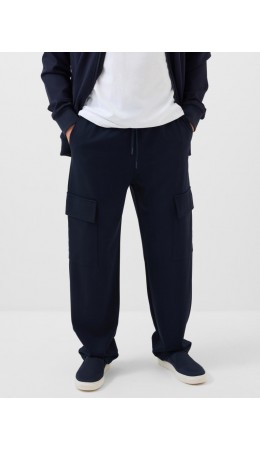Брюки трикотажные для мужчин dark blue