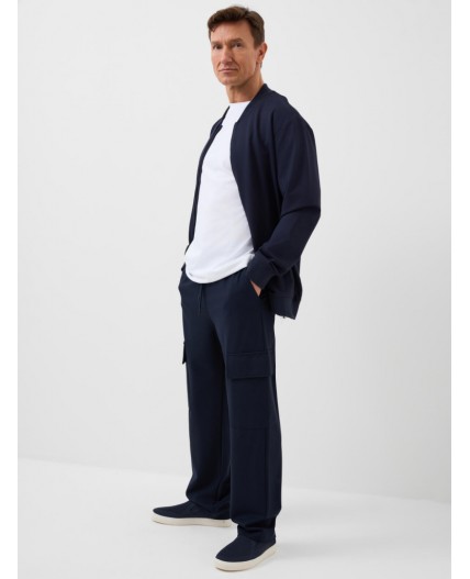 Брюки трикотажные для мужчин dark blue