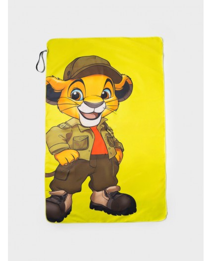 Полотенце текстильное для мальчиков light green