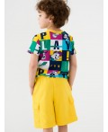 Шорты трикотажные для мальчиков yellow