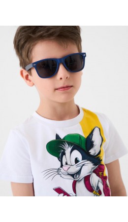 Солнцезащитные очки для детей тёмно-синий