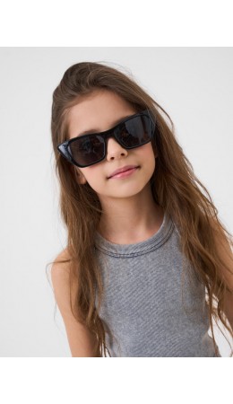 Солнцезащитные очки с поляризацией для детей черный