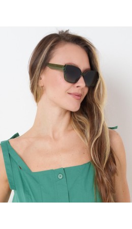 Солнцезащитные очки с поляризацией женские зеленый