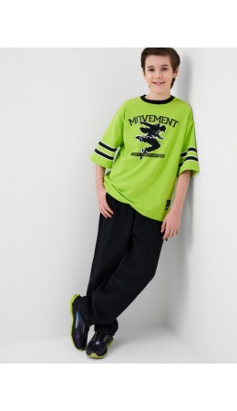 Фуфайка трикотажная для мальчиков (футболка) light green