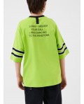 Фуфайка трикотажная для мальчиков (футболка) light green