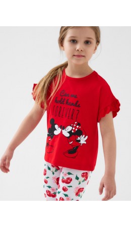 Джемпер трикотажный для девочек (футболка) red