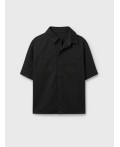 Рубашка текстильная для мальчиков black
