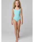 Купальник трикотажный для девочек light blue