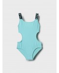 Купальник трикотажный для девочек light blue
