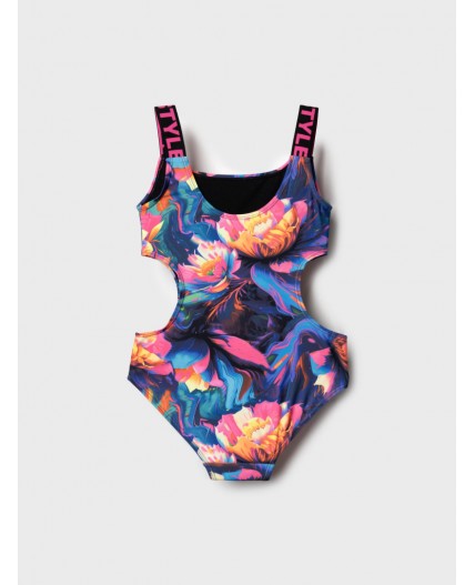 Купальник трикотажный для девочек multicolor