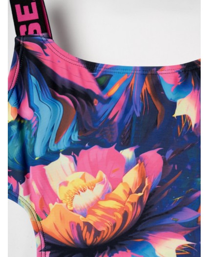 Купальник трикотажный для девочек multicolor