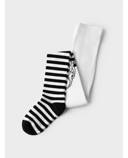 Колготки трикотажные для девочек white, black, crimson