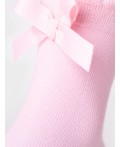 Носки трикотажные для девочек, 2 пары в комплекте white, pale pink
