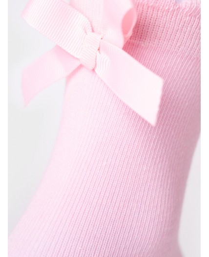 Носки трикотажные для девочек, 2 пары в комплекте white, pale pink