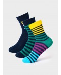 Носки трикотажные для мальчиков, 3 пары в комплекте multicolor