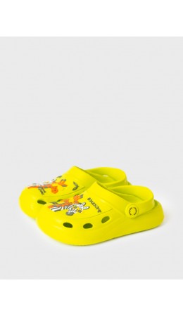 Сабо для мальчиков светло-зеленый