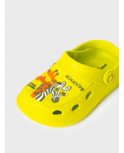 Сабо для мальчиков светло-зеленый