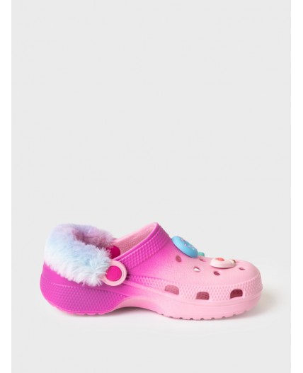 Сабо для девочек розовый