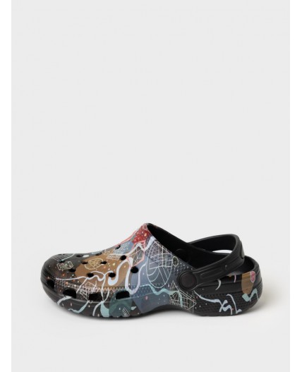 Сабо для девочек разноцветный