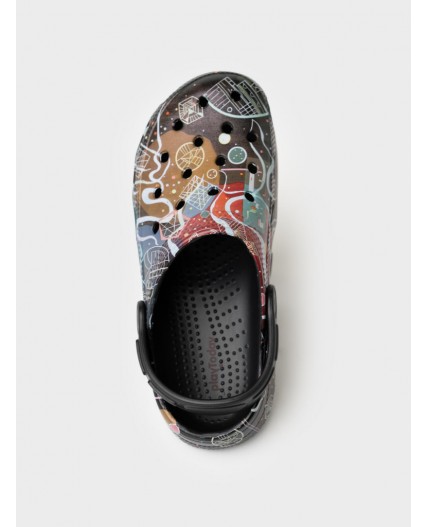 Сабо для девочек разноцветный