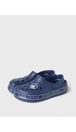 Сабо для мальчиков тёмно-синий
