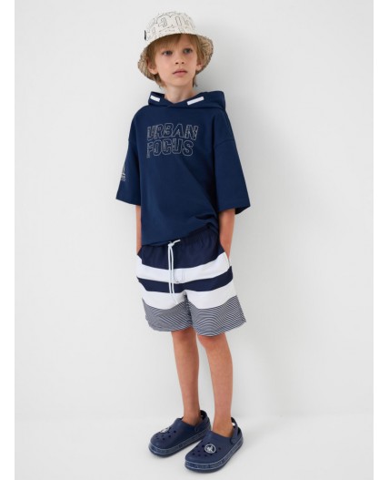 Сабо для мальчиков тёмно-синий