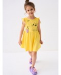 Сарафан трикотажный для девочек yellow