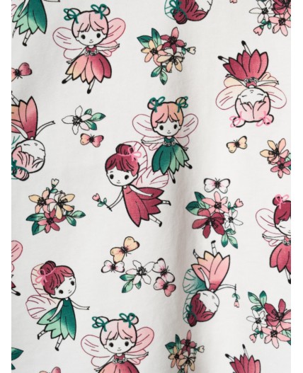 Джемпер детский трикотажный для девочек (футболка) multicolor