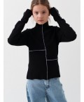 Водолазка трикотажная для девочек black