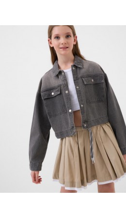 Юбка текстильная для девочек beige