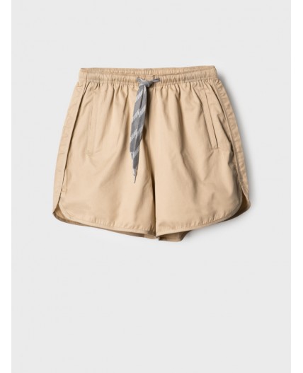 Шорты текстильные для девочек beige