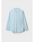 Рубашка текстильная для женщин light blue
