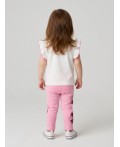 Брюки детские трикотажные для девочек (легинсы), 2 пары в комплекте multicolor