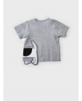 Джемпер детский трикотажный для мальчиков (футболка) grey