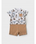 Песочник детский трикотажный для мальчиков multicolor