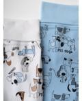 Ползунки детские трикотажные для мальчиков, 2 шт в комплекте multicolor
