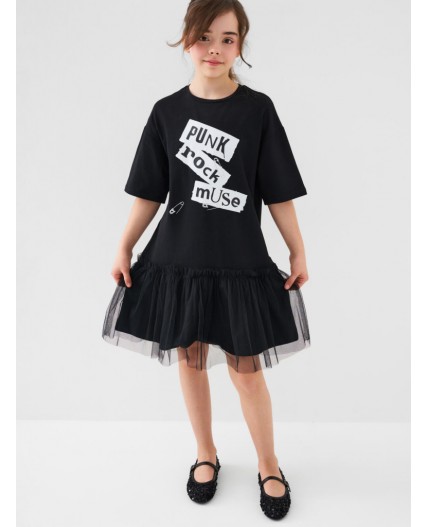 Туфли для девочек черный