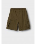 Шорты детские текстильные для мальчиков dark green