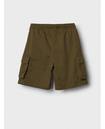 Шорты детские текстильные для мальчиков dark green