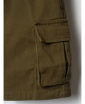 Шорты детские текстильные для мальчиков dark green