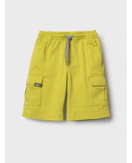 Шорты текстильные для мальчиков light green