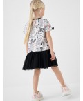Платье трикотажное для девочек multicolor