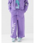 Брюки трикотажные для девочек lilac