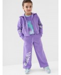Брюки трикотажные для девочек lilac