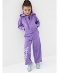Брюки трикотажные для девочек lilac