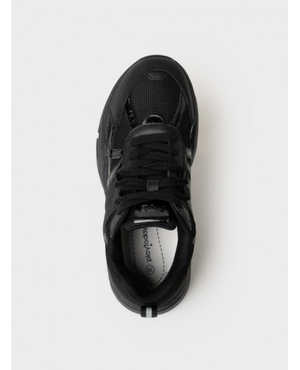 Полуботинки для мальчиков черный