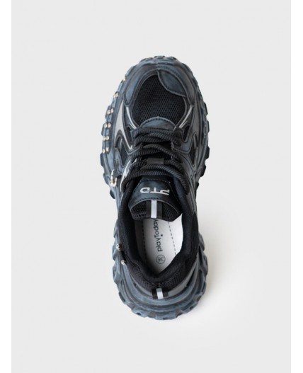 Полуботинки для мальчиков черный