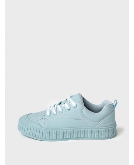 Полуботинки для девочек голубой